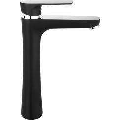 Ferro Algeo Square Black waschbeckenhahn stehend chrom-schwarz BAQ2LBLC