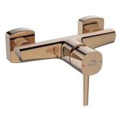 Laveo Pola duschbatterie Wand gold BAP840D
