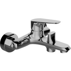 Laveo Rondo badewannen- und duscharmatur Wand chrom BLX010D