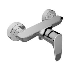 Laveo Rondo duschbatterie Wand chrom BLX040D