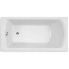 Roca Linea Slim Rechteckige Badewanne 170x75 cm weiß A248546000