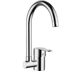 Laveo Lila küchenarmatur stehend chrom BLD06LD