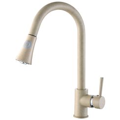 Laveo Daru küchenarmatur stehend beige BLD469D
