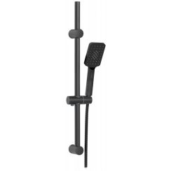 Invena Nyks Duschset Wandmontage schwarz AU-32-Z04