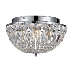 Markslöjd Estelle Deckenlampe 3x28 W chrom-transparent 105796