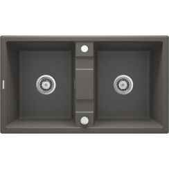 Deante Eridan granitspüle 86x50 cm anthrazit ZQE_T203