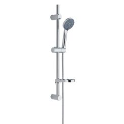 Laveo Caris Duschset Wandmontage chrom NLC01A1
