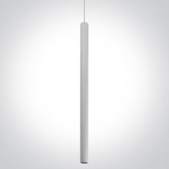 One Light Arapis Pendelleuchte 1x6 W weiß-schwarz 63108A/W/W