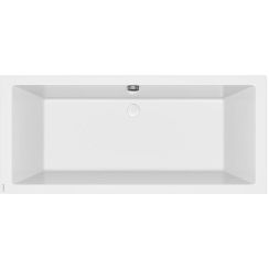 Cersanit Intro Rechteckige Badewanne 180x80 cm weiß S301-222