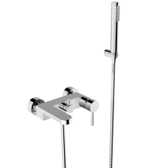 Besco Decco badewannen- und duscharmatur Wand chrom BW-DS-CH