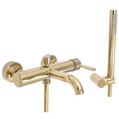 Rea Lungo badewannen- und duscharmatur Wand gold REA-B6635