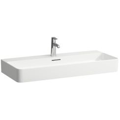 Laufen Val Waschbecken 95x42 cm rechteckig Klassisch-Aufsatzwaschbecken weiß glanz H8162870001091