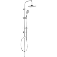 Kuchinox Cento Duschset Wandmontage mit Regenbrause chrom PKC00OX