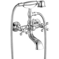 Kuchinox Stilo badewannen- und duscharmatur Wand chrom BKI011D