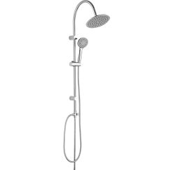 Kuchinox Ondo Duschset Wandmontage mit Regenbrause chrom PG720OX