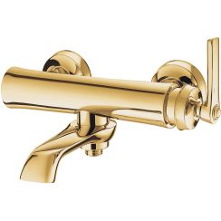 Omnires Armance Badewannen- und Duscharmatur Wandmontage gold AM5230GL