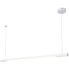 MaxLight Organic Horizon Pendelleuchte 1x26 W weiß P0361
