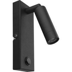 TK Lighting Enzo Wandleuchte 1x3 W schwarz 4484