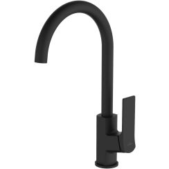 Invena Neri küchenarmatur stehend schwarz BZ-01-004