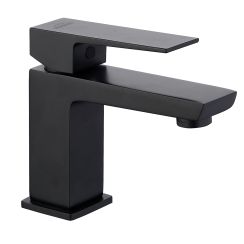 Invena Paros waschbeckenhahn stehend schwarz BU-09-004