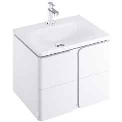 Ravak Balance Kabinett 60x46.5x50 cm Unterschrank hängend weiß X000001366