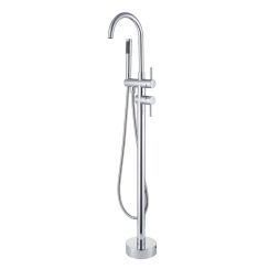 Besco Illusion badewannen- und duscharmatur freistehend chrom BW-II-CH