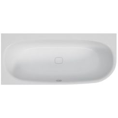 Hoesch iSensi Eckbadewanne 190x90 cm linksseitig weiß 3841.010