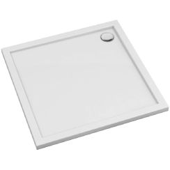 Schedpol Corrina New Quadratische Duschwanne 100x100 cm weiß 3.4332