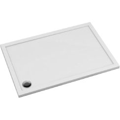 Schedpol Corrina New Rechteckige Duschwanne 120x75 cm weiß 3.4378