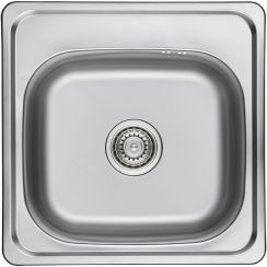 Kuchinox Standard stahlspüle 48x48 cm SKS010T