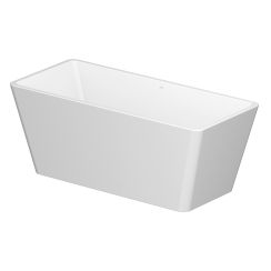 Cersanit Crea Freistehende Badewanne 162x72 cm rechteckig weiß S301-299