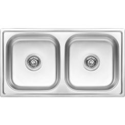 Kuchinox Standard stahlspüle 78x43 cm SKS320T