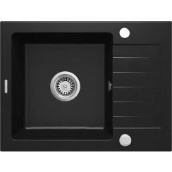 Deante Zorba granitspüle 58x44 cm schwarz ZQZ_N11A