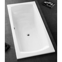 Hoesch Largo Rechteckige Badewanne 190x90 cm weiß 3691.010