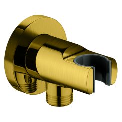 Omnires Winkelanschluss mit Griff gold 8873GLB