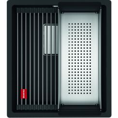 Franke Kanon granitspüle 42x37 cm schwarz 125.0633.001