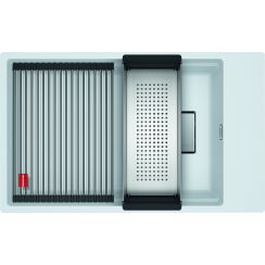 Franke Kanon granitspüle 62x42 cm weiß 125.0528.622