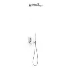 Tres Slim Exclusive Duschset Unterputz mit Regenbrause chrom 20228004