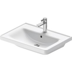 Duravit D-Neo Waschbecken 65x48 cm rechteckig Möbel weiß 2367650000