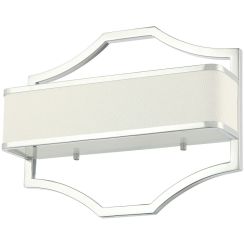 Open Design Gerdo Leuchter 2x12 W weiß-chrom OR84504