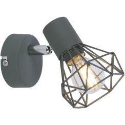 Candellux Verve Leuchter 1x40 W grau 91-60969