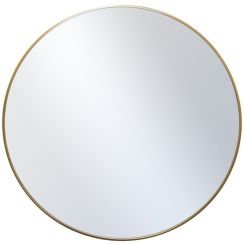 Ars Longa Loft Spiegel 80x80 cm rund gold LOFT80-Z