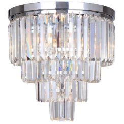 Zuma Line Amedeo Deckenlampe 5x40 W chrom-kristall FC17106/4+1-CHR