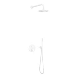 Excellent Pi Duschset Unterputz mit Regenbrause weiß AREX.SET.1245WH