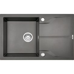 Deante Andante Flush granitspüle 78x49 cm anthrazit ZQN_T11F