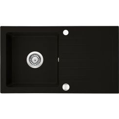 Deante Zorba granitspüle 76x44 cm schwarz ZQZ_N113