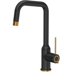 Quadron Natalie Q Line küchenarmatur stehend schwarz-kupfer 3523501_BLMPVDC1
