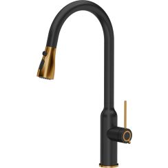 Quadron Jessica Q Line küchenarmatur stehend schwarz-kupfer 3573591_BLMPVDC1