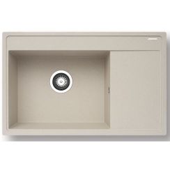 Pyramis Camea Granitspüle 79x50 cm beige 070074201