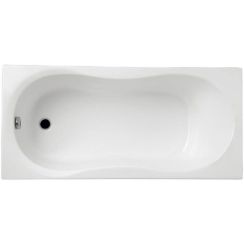 Polimat Gracja Rechteckige Badewanne 150x70 cm weiß 00564